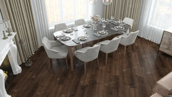 Каменно-полимерная плитка Alpine Floor Real Wood Дуб Мокка ECO 2-2, 6 мм 43 класс в Йошкар-Оле