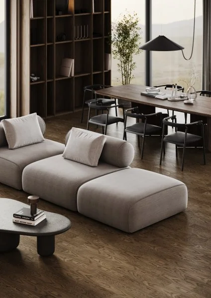 Паркетная доска Quartz Parquet Штучный паркет Дуб Брауни 44-413 в Йошкар-Оле