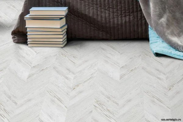Пробковое покрытие CorkStyle Chevron White в Йошкар-Оле