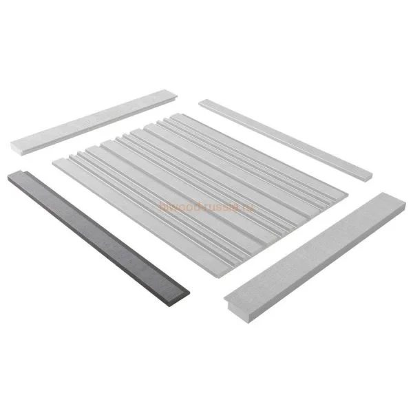 Финишный молдинг LF124A S339S правый декорированный (42х12х2700мм) в Йошкар-Оле