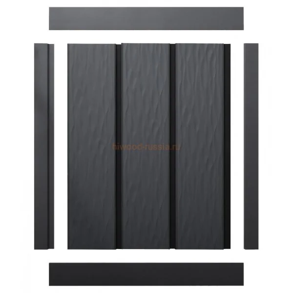 Финишный молдинг LF124A GR15K правый декорированный (42х12х2700мм) в Йошкар-Оле