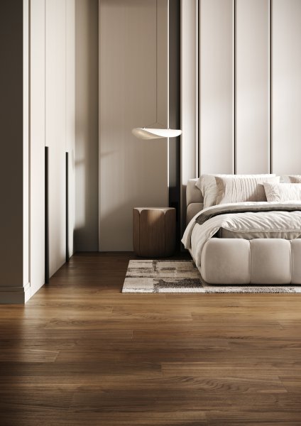 Паркетная доска Quartz Parquet Классик 5 мм Орех Американский 400-29 в Йошкар-Оле