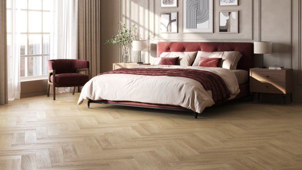 Паркетная доска Quartz Parquet Английская Ёлка Дуб Лимба 33-405 в Йошкар-Оле