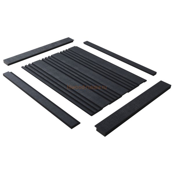 Финишный молдинг LF124B BK114K левый декорированный (31х12х2700мм) в #REGION_NAME_DECLINE_PP#