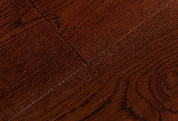 Массивная доска Аmber Wood Дуб шоколад браш лак 18*120*300-1800 мм в Йошкар-Оле