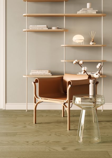 Паркетная доска Quartz Parquet Классик 5 мм Дуб Флэт Уайт 1258-55 в Йошкар-Оле