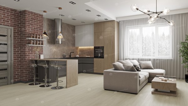 Каменно-полимерная плитка Alpine Floor Solo Ленто ECO 14-5, 3,5 мм 34 класс в #REGION_NAME_DECLINE_PP#